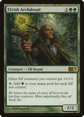 Elvish Archdruid [Magic 2013] | Dumpster Cat Games