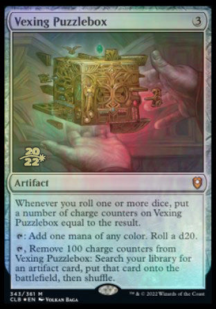 Vexing Puzzlebox [Commander Legends: Battle for Baldur's Gate Prerelease Promos] | Dumpster Cat Games