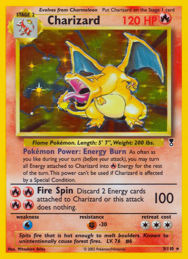 Charizard (3/110) [Legendary Collection] | Dumpster Cat Games