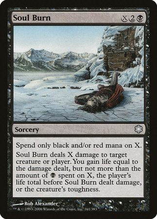 Soul Burn [Coldsnap Theme Decks] | Dumpster Cat Games