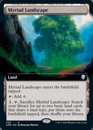 Myriad Landscape (Extended Art) [Commander Legends] | Dumpster Cat Games