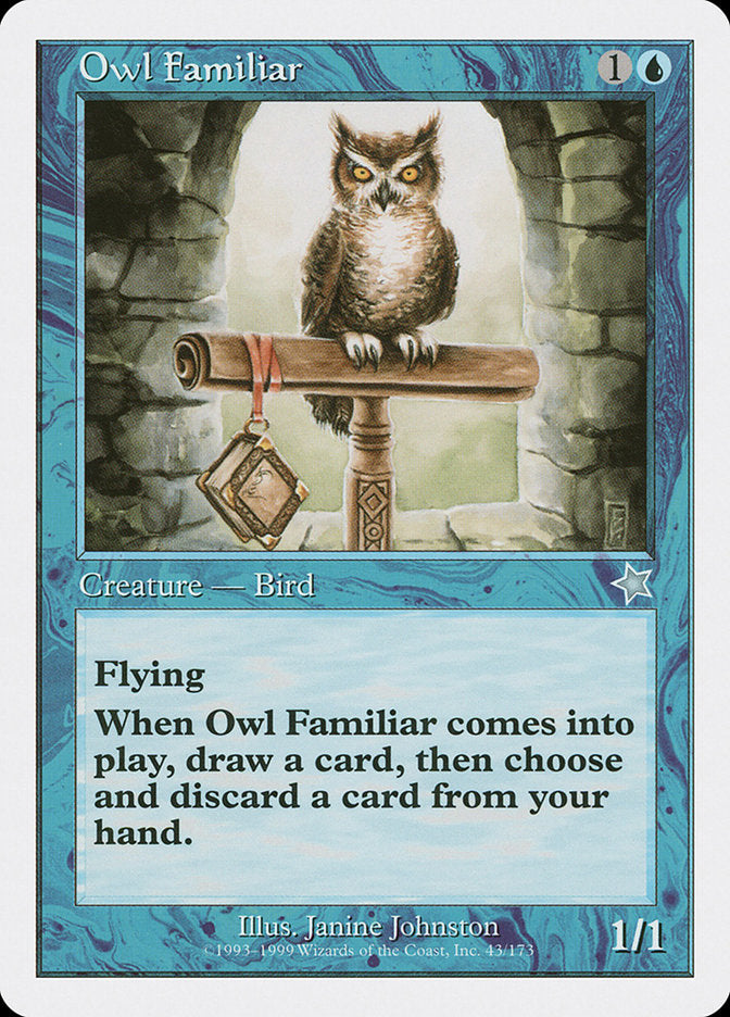 Owl Familiar [Starter 1999] | Dumpster Cat Games