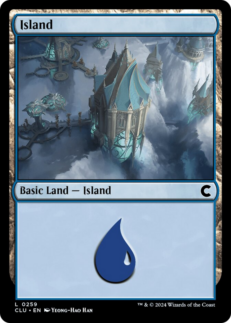 Island (0259) [Ravnica: Clue Edition] | Dumpster Cat Games