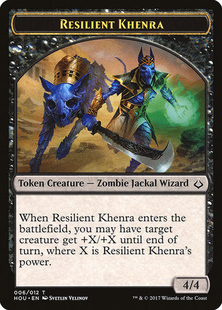 Resilient Khenra Token [Hour of Devastation Tokens] | Dumpster Cat Games