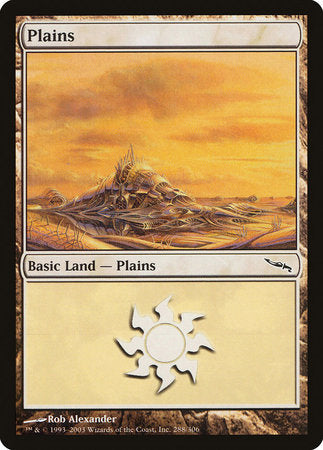 Plains (288) [Mirrodin] | Dumpster Cat Games