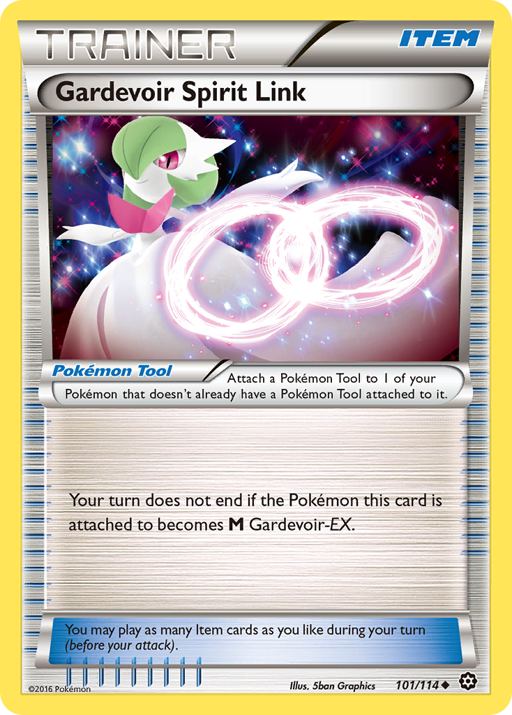 Gardevoir Spirit Link (101/114) [XY: Steam Siege] | Dumpster Cat Games