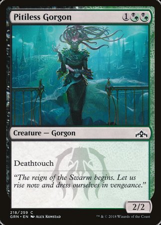 Pitiless Gorgon [Guilds of Ravnica] | Dumpster Cat Games