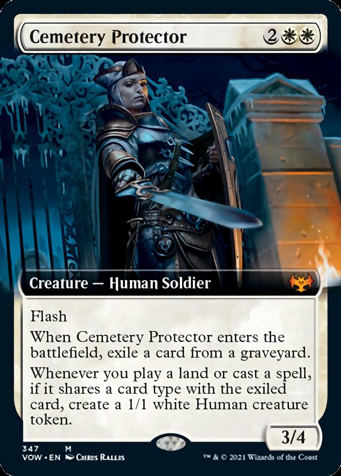 Cemetery Protector (Extended) [Innistrad: Crimson Vow] | Dumpster Cat Games