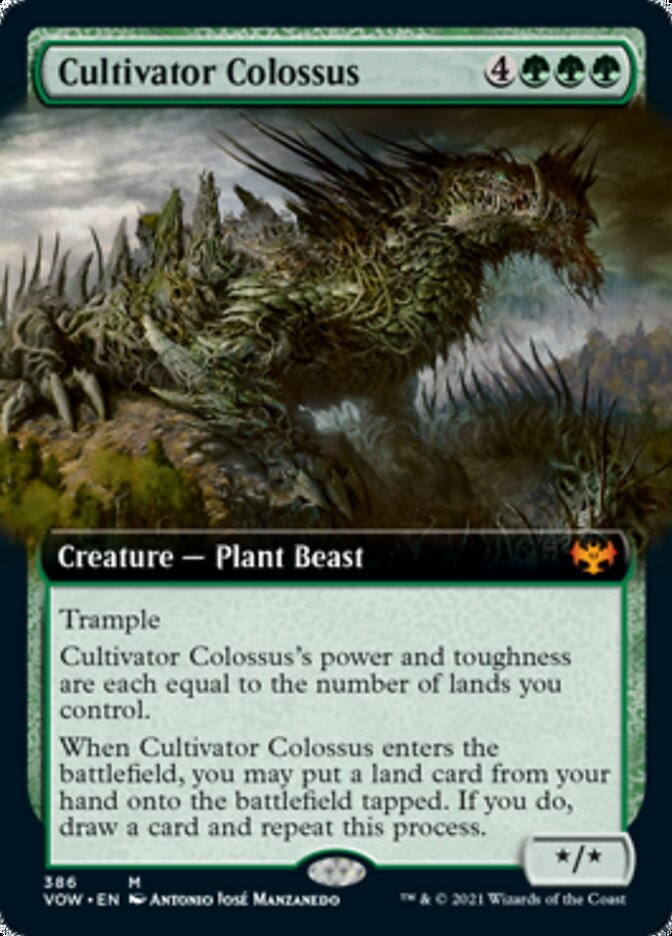 Cultivator Colossus (Extended) [Innistrad: Crimson Vow] | Dumpster Cat Games