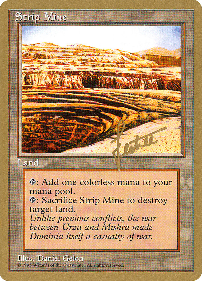 Strip Mine (Bertrand Lestree) [Pro Tour Collector Set] | Dumpster Cat Games