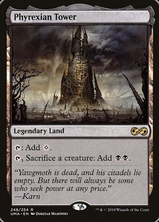 Phyrexian Tower [Ultimate Masters] | Dumpster Cat Games