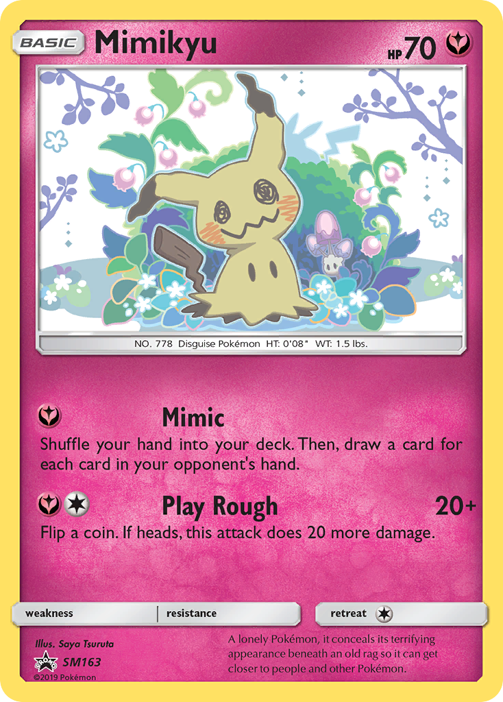 Mimikyu (SM163) [Sun & Moon: Black Star Promos] | Dumpster Cat Games