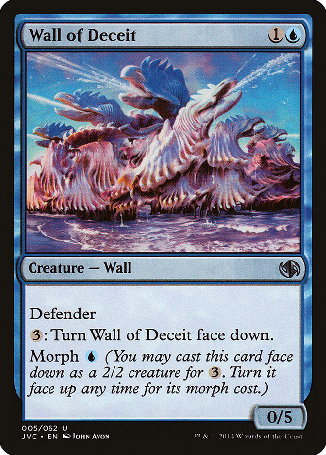 Wall of Deceit [Duel Decks Anthology] | Dumpster Cat Games