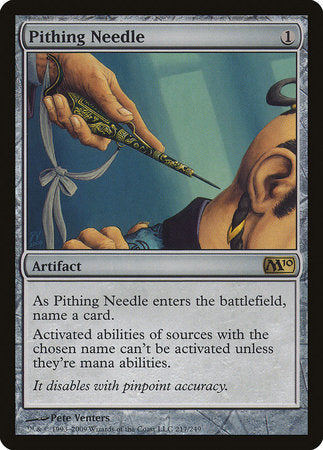 Pithing Needle [Magic 2010] | Dumpster Cat Games