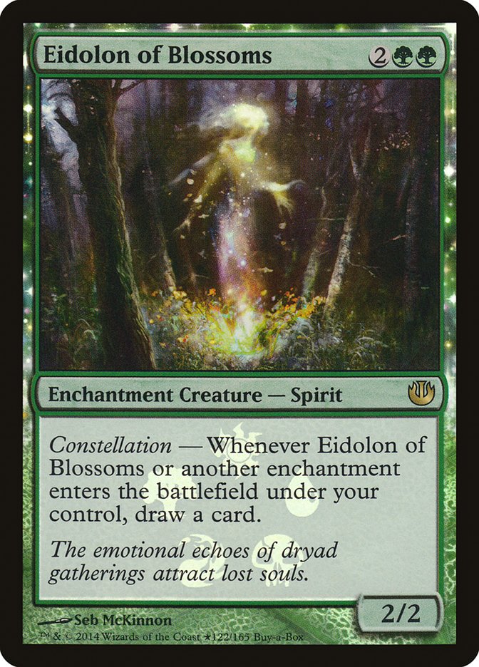 Eidolon of Blossoms (Buy-A-Box) [Journey into Nyx Promos] | Dumpster Cat Games