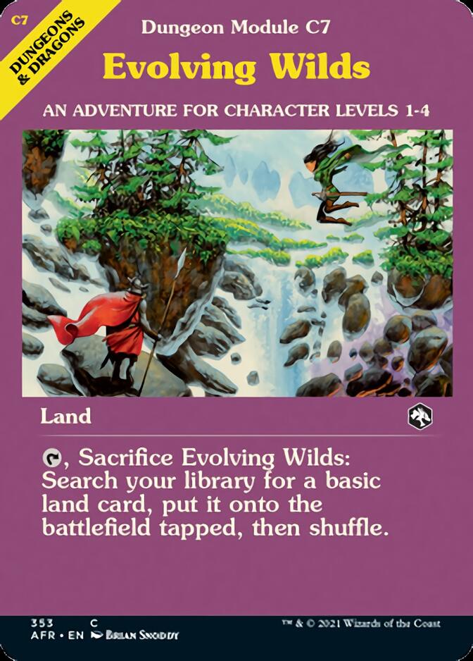 Evolving Wilds (Dungeon Module) [Dungeons & Dragons: Adventures in the Forgotten Realms] | Dumpster Cat Games