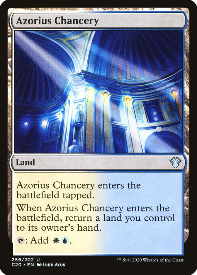 Azorius Chancery [Commander 2020] | Dumpster Cat Games