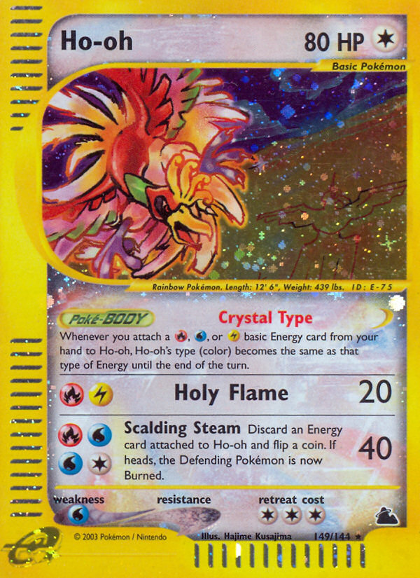 Ho-oh (149/144) [Skyridge] | Dumpster Cat Games