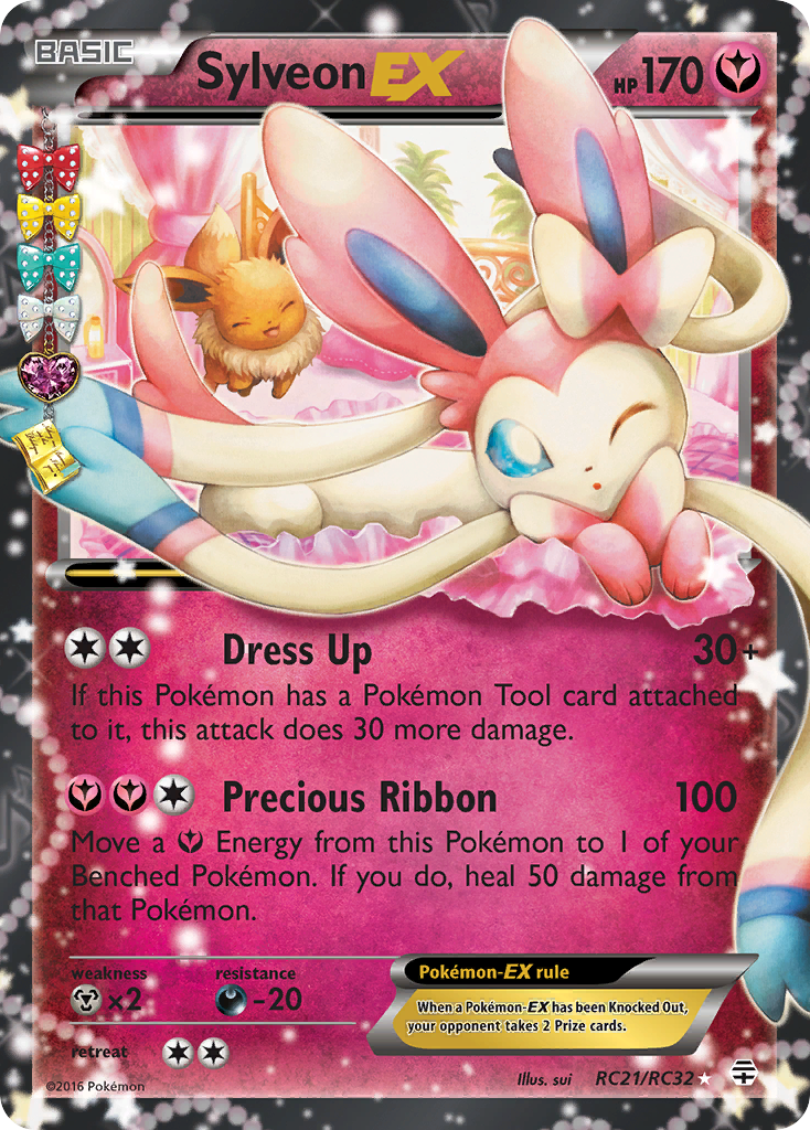 Sylveon EX (RC21/RC32) [XY: Generations] | Dumpster Cat Games