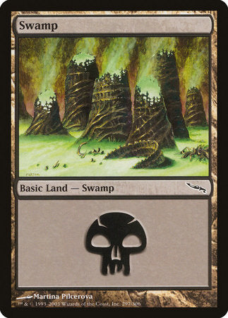 Swamp (297) [Mirrodin] | Dumpster Cat Games