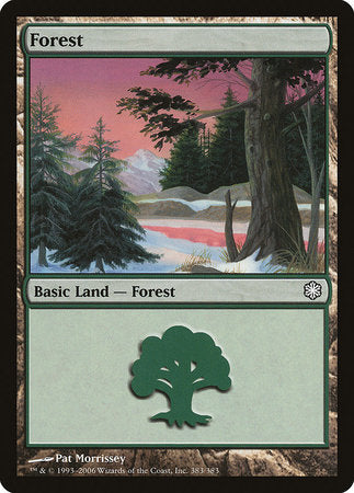 Forest (383) [Coldsnap Theme Decks] | Dumpster Cat Games