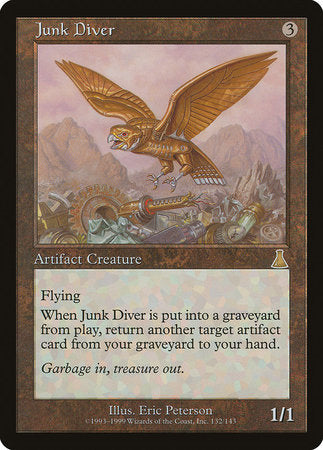 Junk Diver [Urza's Destiny] | Dumpster Cat Games