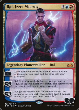 Ral, Izzet Viceroy [Guilds of Ravnica] | Dumpster Cat Games