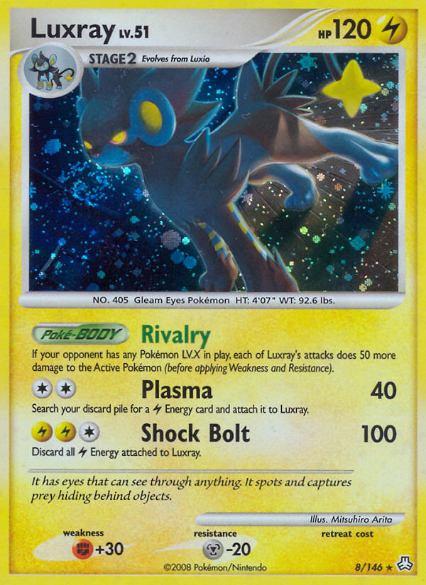 Luxray (8/146) [Diamond & Pearl: Legends Awakened] | Dumpster Cat Games