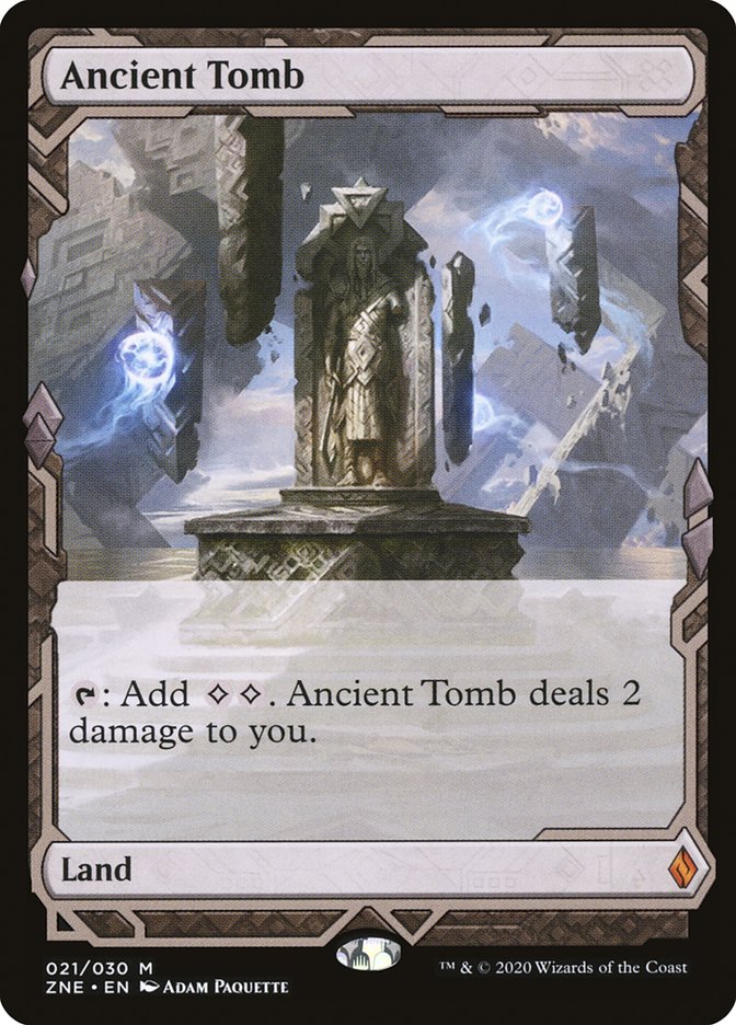 Ancient Tomb [Zendikar Rising Expeditions] | Dumpster Cat Games