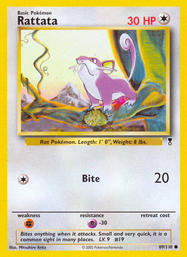 Rattata (89/110) [Legendary Collection] | Dumpster Cat Games