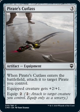 Pirate's Cutlass [Commander Legends] | Dumpster Cat Games