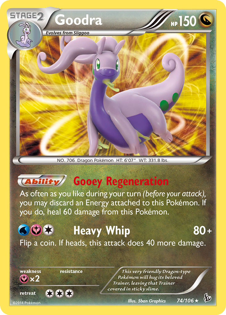 Goodra (74/106) [XY: Flashfire] | Dumpster Cat Games