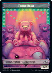 Teddy Bear // Balloon Double-sided Token [Unfinity Tokens] | Dumpster Cat Games