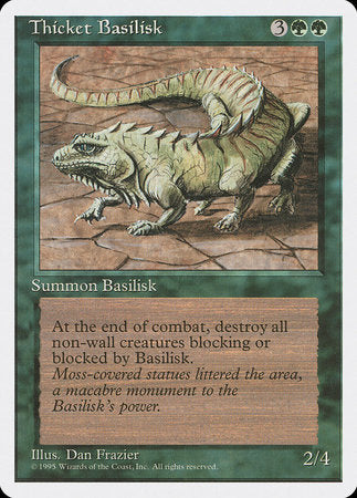 Thicket Basilisk [Fourth Edition] | Dumpster Cat Games