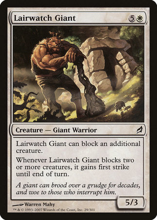 Lairwatch Giant [Lorwyn] | Dumpster Cat Games