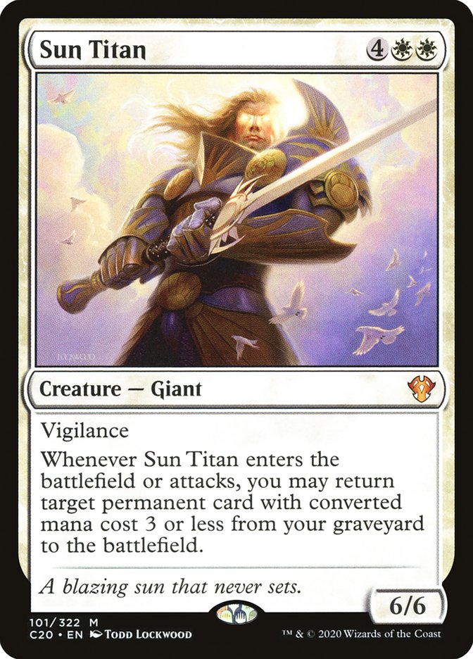 Sun Titan [Commander 2020] | Dumpster Cat Games