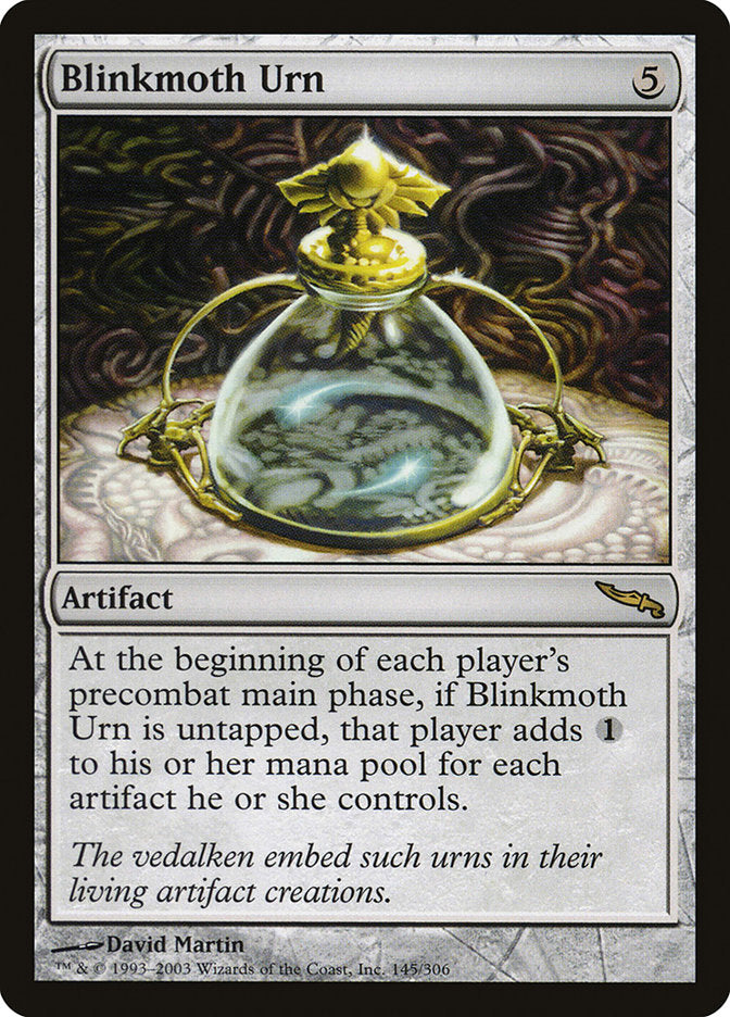 Blinkmoth Urn [Mirrodin] | Dumpster Cat Games