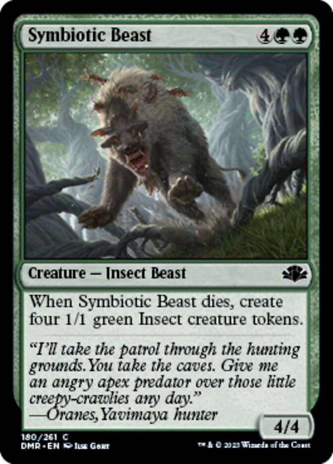 Symbiotic Beast [Dominaria Remastered] | Dumpster Cat Games