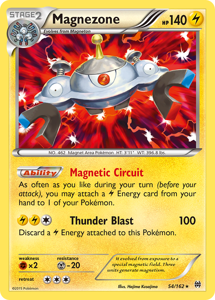 Magnezone (54/162) [XY: BREAKthrough] | Dumpster Cat Games