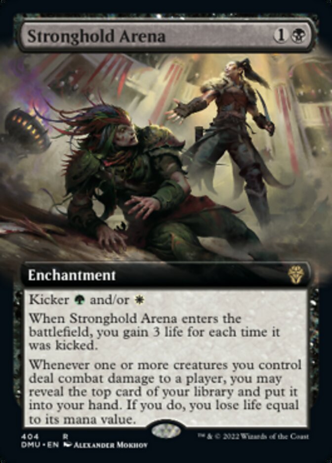 Stronghold Arena (Extended Art) [Dominaria United] | Dumpster Cat Games