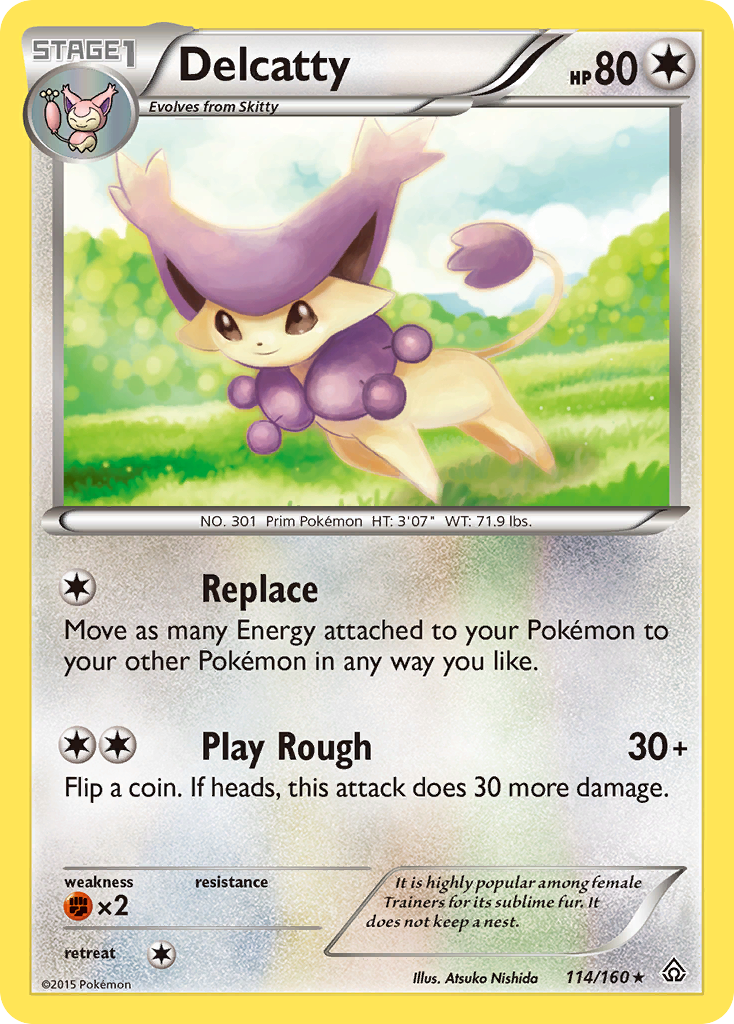 Delcatty (114/160) [XY: Primal Clash] | Dumpster Cat Games