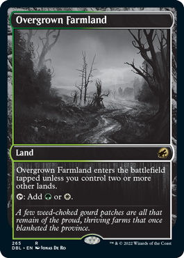 Overgrown Farmland [Innistrad: Double Feature] | Dumpster Cat Games