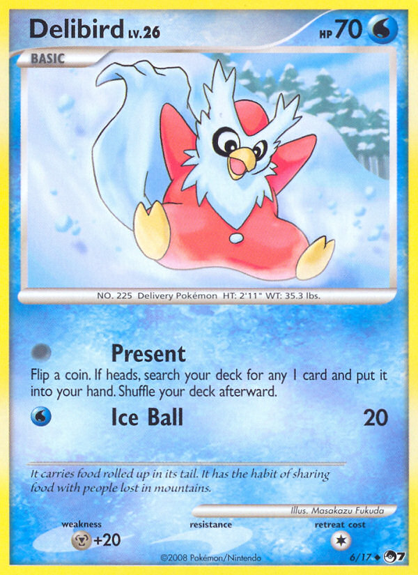 Delibird (6/17) [POP Series 7] | Dumpster Cat Games