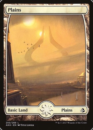 Plains (250) - Full Art [Amonkhet] | Dumpster Cat Games