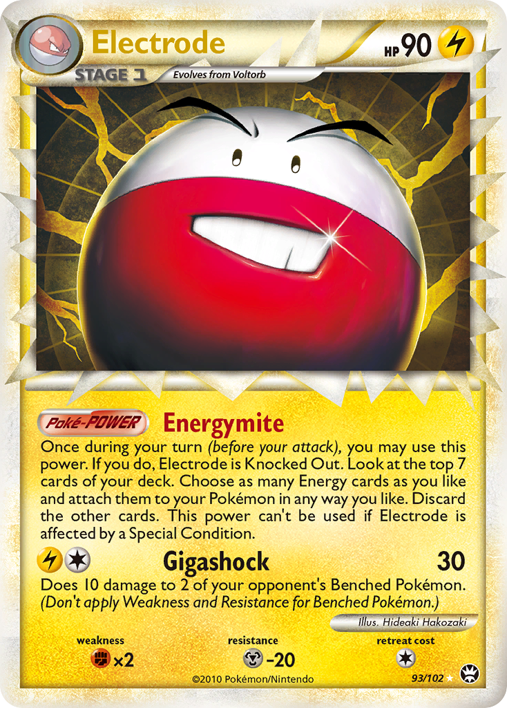 Electrode (93/102) [HeartGold & SoulSilver: Triumphant] | Dumpster Cat Games