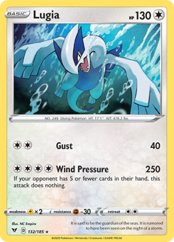 Lugia (132/185) [Sword & Shield: Vivid Voltage] | Dumpster Cat Games