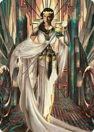 Elspeth Resplendent 2 Art Card [Streets of New Capenna Art Series] | Dumpster Cat Games