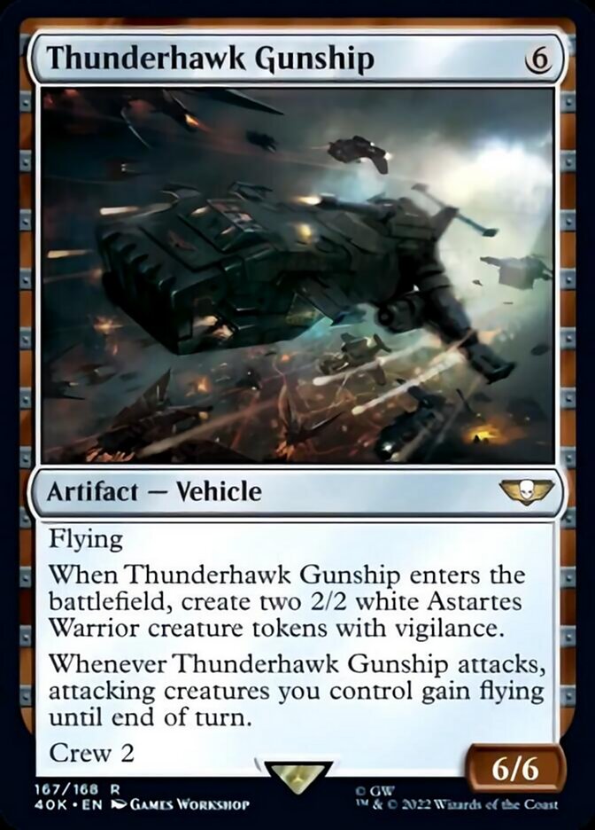 Thunderhawk Gunship [Universes Beyond: Warhammer 40,000] | Dumpster Cat Games