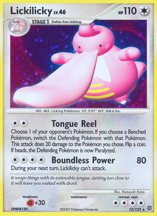 Lickilicky (12/132) [Diamond & Pearl: Secret Wonders] | Dumpster Cat Games