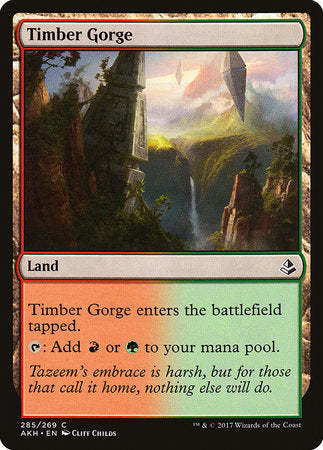 Timber Gorge [Amonkhet] | Dumpster Cat Games